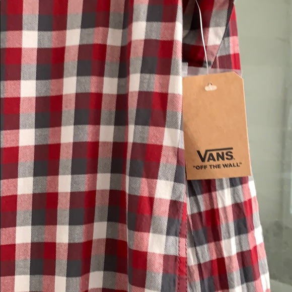 New Van’s Classic Flannel Button up shirt - Picture 7 of 12